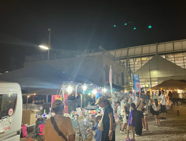 8月9日（土）つむぎやオープンマルシェ夜祭り開催しました！！