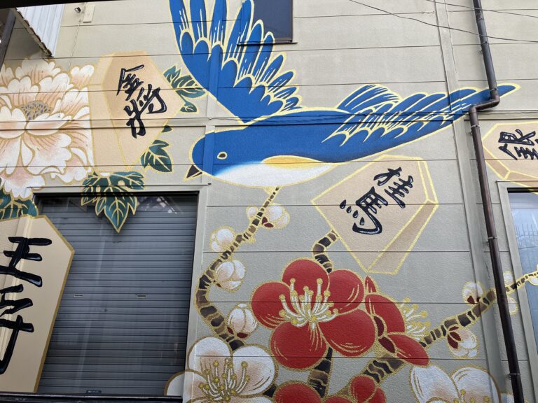 ウォールアートが完成しました！！